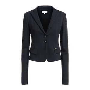 Chic Patrizia Pepe Black Tailored Two-Button Blazer NWT Sz46(US10/12 (L) Ret$488